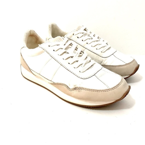 Madewell League Trainers Sneakers  Sz 8 Washed Nubuck Upper Retro Lightweight - Picture 3 of 13